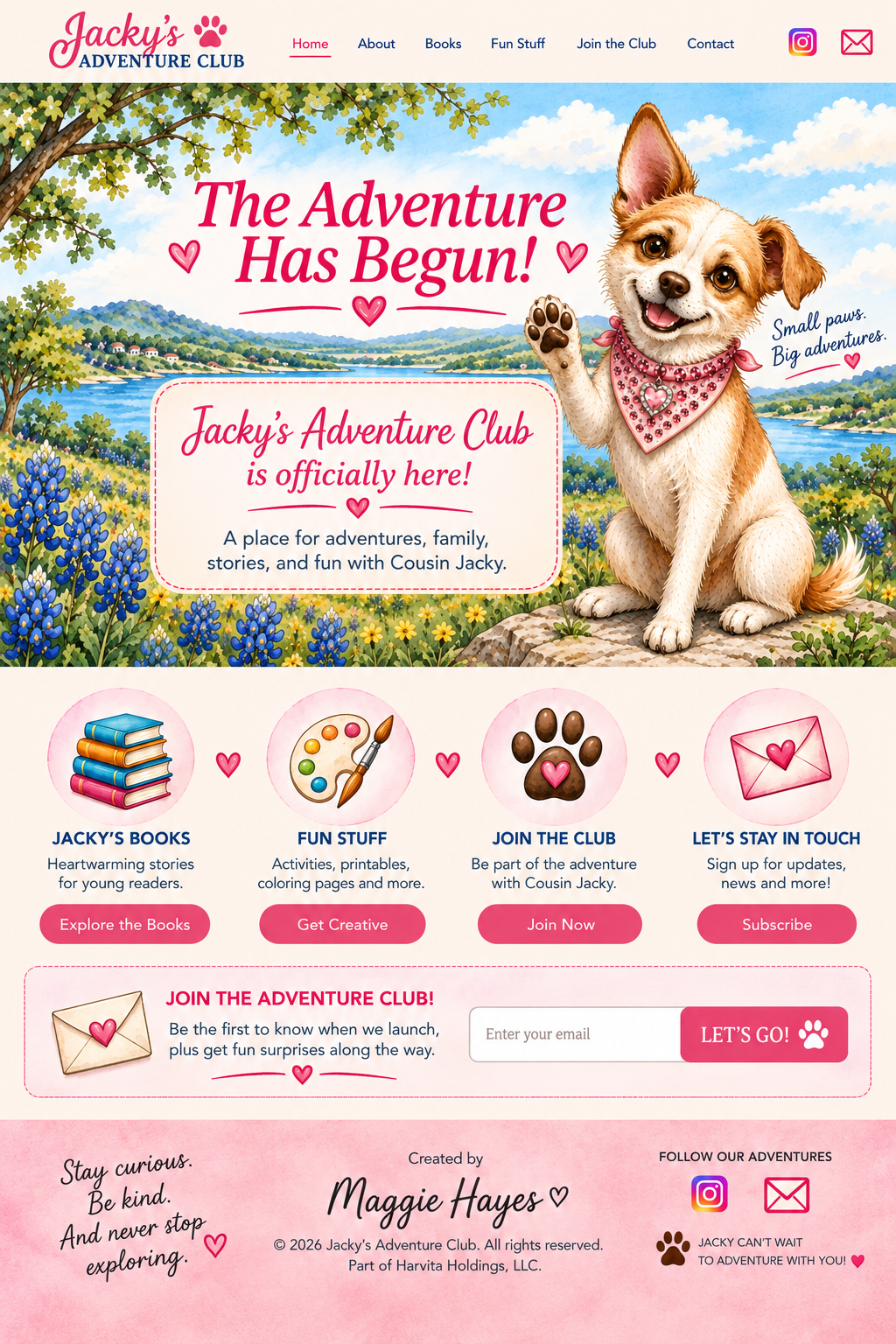 Jacky's Adventure Club — The Adventure Has Begun!